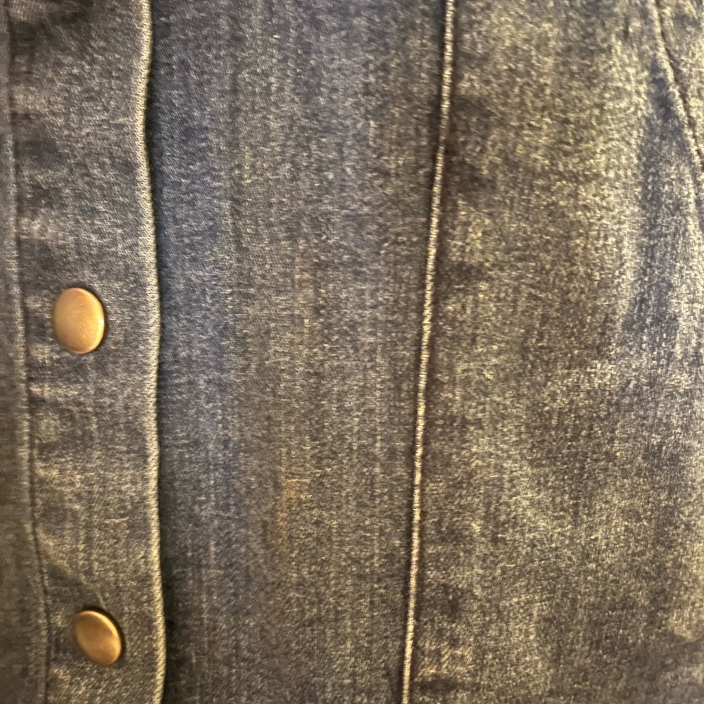 HIGHLINE Collective Denim button up mini dress - Picture 4 of 6